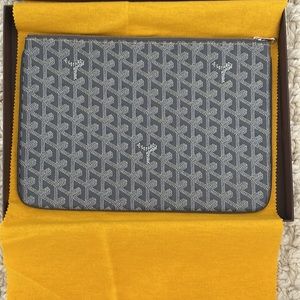 Goyard pochette senat in grey SOLD OUT in this color
